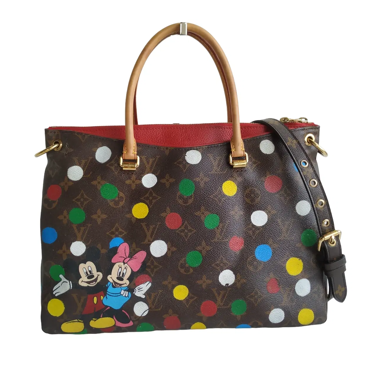 Louis Vuitton Monogram Canvas Pallas MM Bag