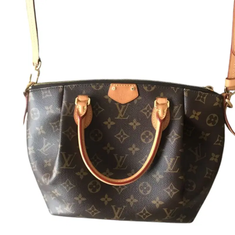 Louis Vuitton Brown Canvas Turenne Cross Body Bag