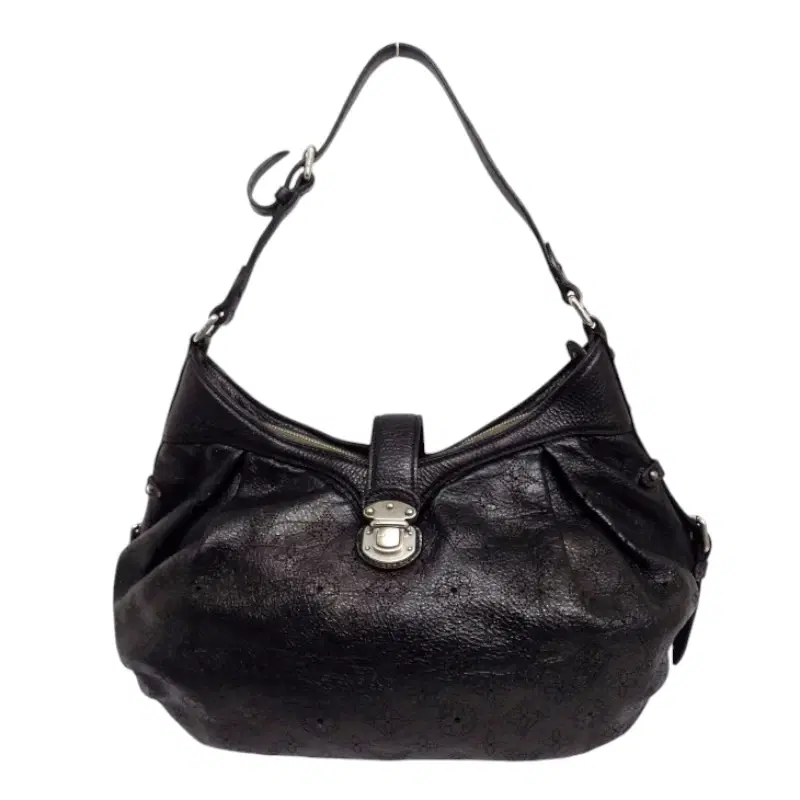 Louis Vuitton Black Mahina Leather Solar PM Bag
