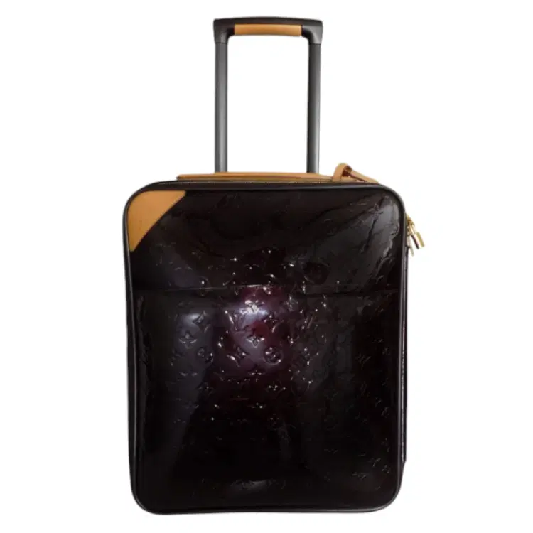 Louis Vuitton Vernis Pegase 45 Rolling Luggage Rouge Travel Bag-Hover-Image