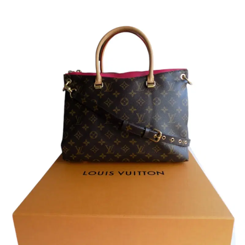 Louis Vuitton Brown Pallas Monogram Bag