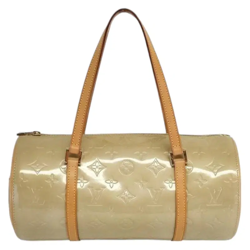 Louis Vuitton Papillon Vernis Tan Monogram Handbag