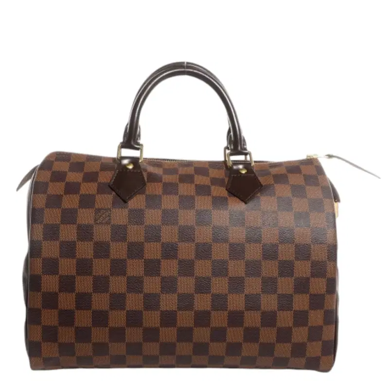 Louis Vuitton Damier Ebene Canvas Speedy 30 Bag