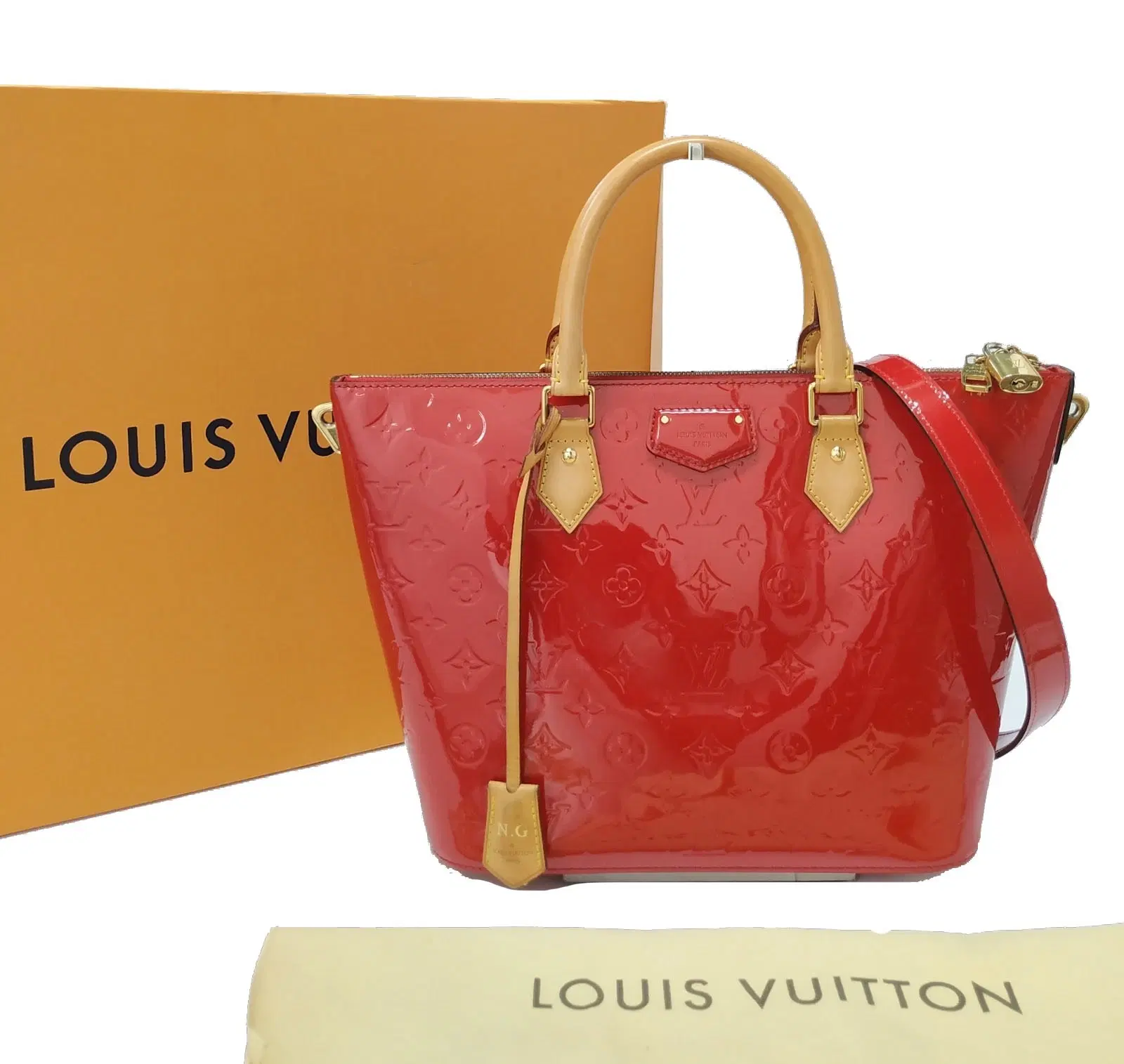 Louis Vuitton Monogram Vernis Montebello Bag