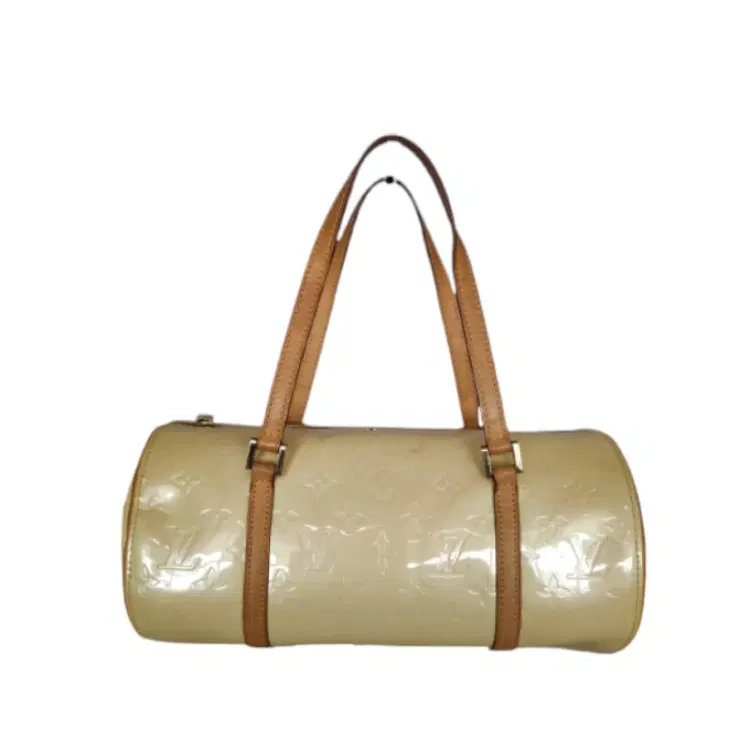 Louis Vuitton Papillon Vernis Tan Monogram Handbag-Hover-Image