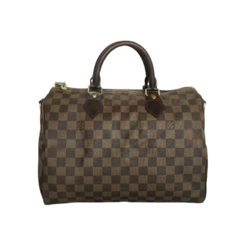 Louis Vuitton Damier Ebene Canvas Speedy Bandouliere 30 Bag