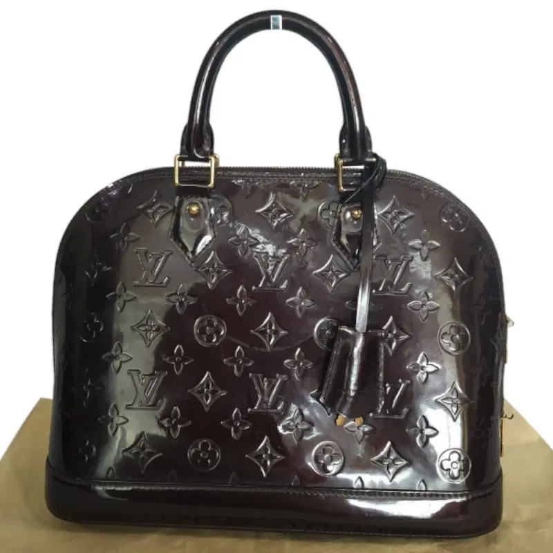 Louis Vuitton Monogram Vernis Alma PM Bag
