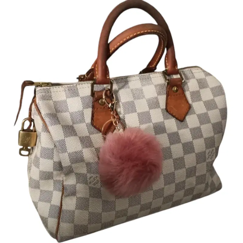 Louis Vuitton Damier Azur Canvas Speedy 25 Bag