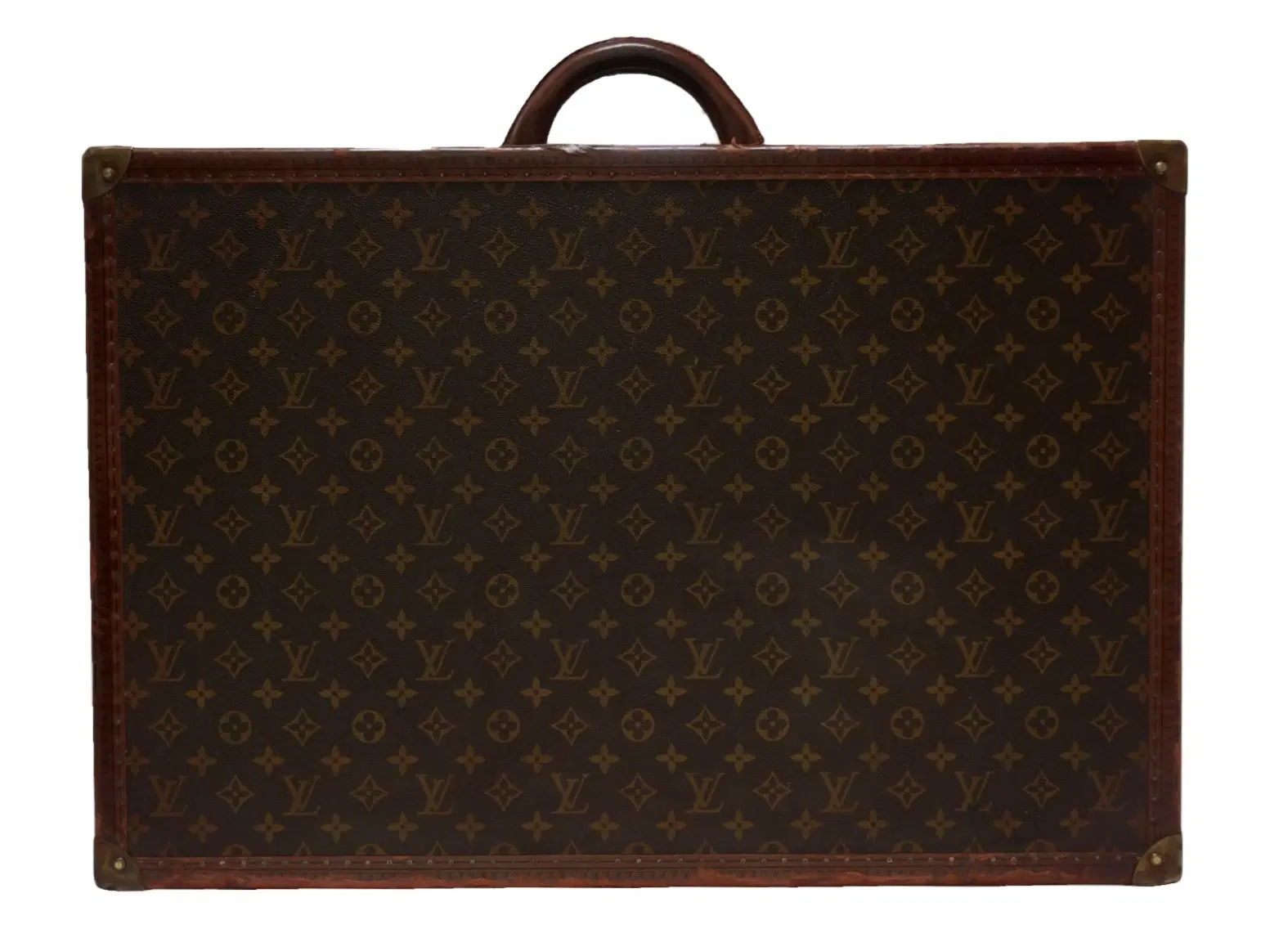 Louis Vuitton Monogram Canvas Alzer Trunk Suitcase-26 inch