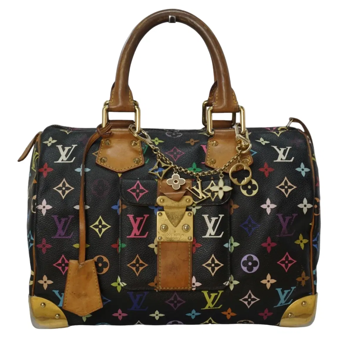 Louis Vuitton X Takashi Murakami Monogram Speedy Handbag