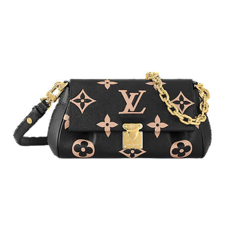 Louis Vuitton Favorite Bicolor Monogram Empreinte Leather