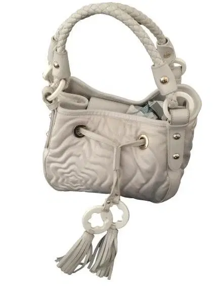 Montblanc Nylon and Leather Starisma Dalila Drawstring Shoulder Bag