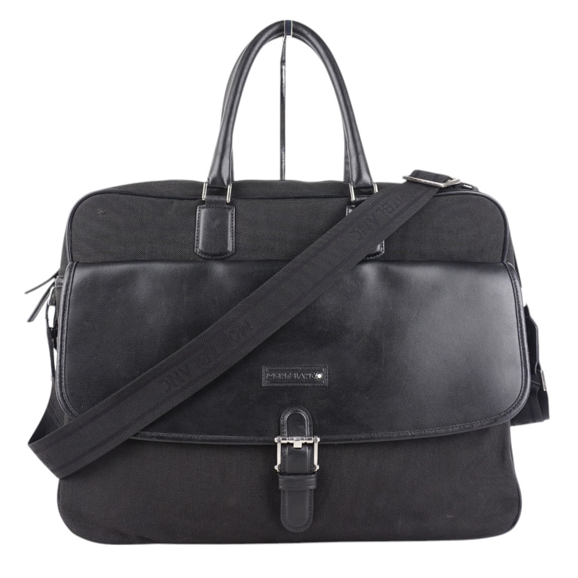 Montblanc Mens Leather Satchel