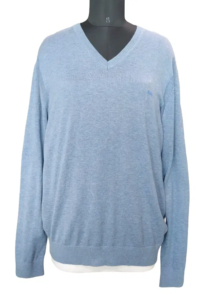 Michael Kors Blue Cotton Sweaters
