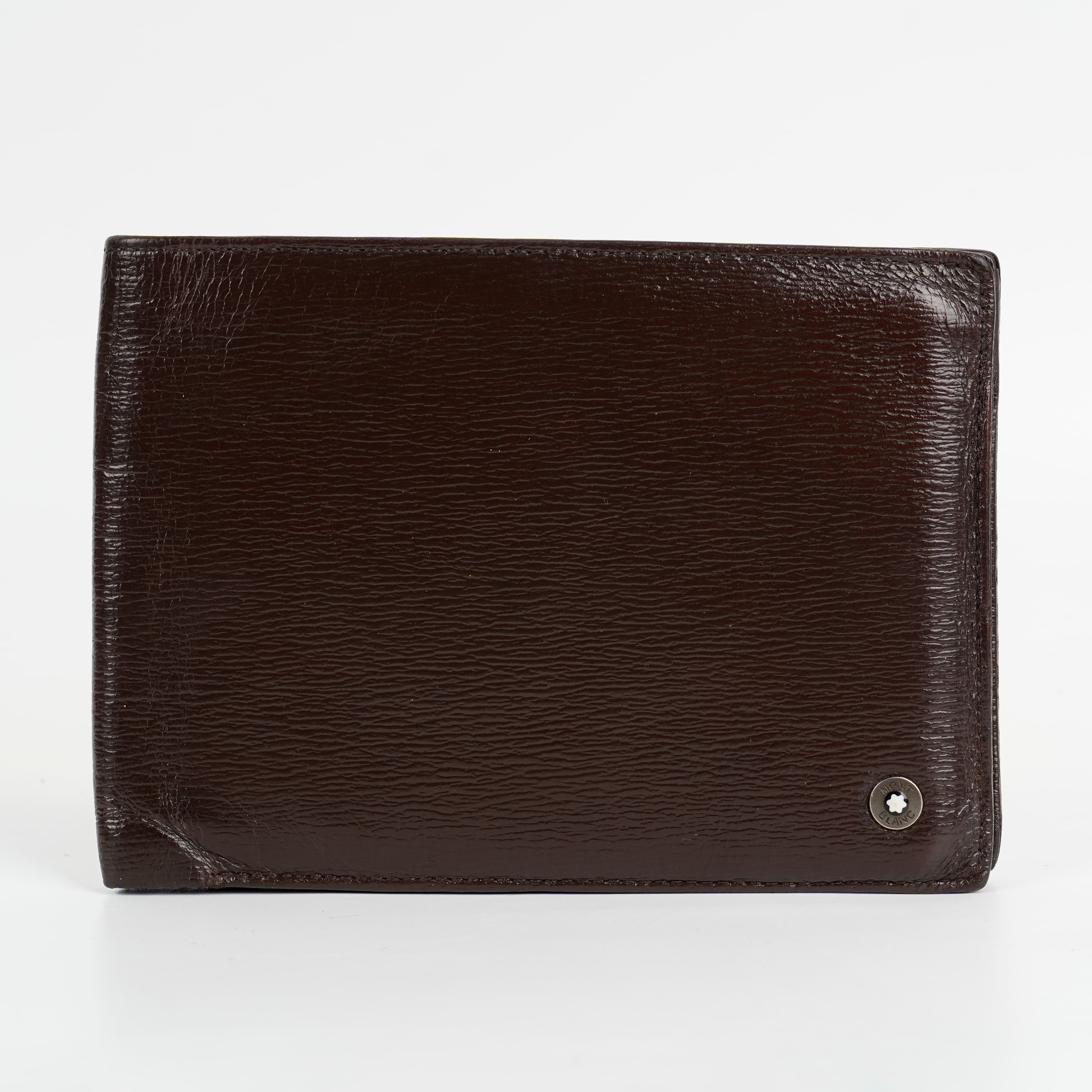 Mont Blanc Brown Leather Wallet