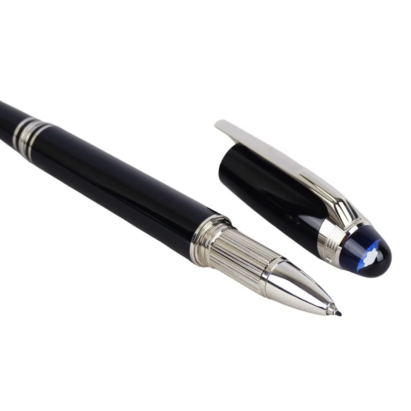 Montblanc StarWalker Black Precious Resin with Platinum-Coated Trim Fineliner Pen
