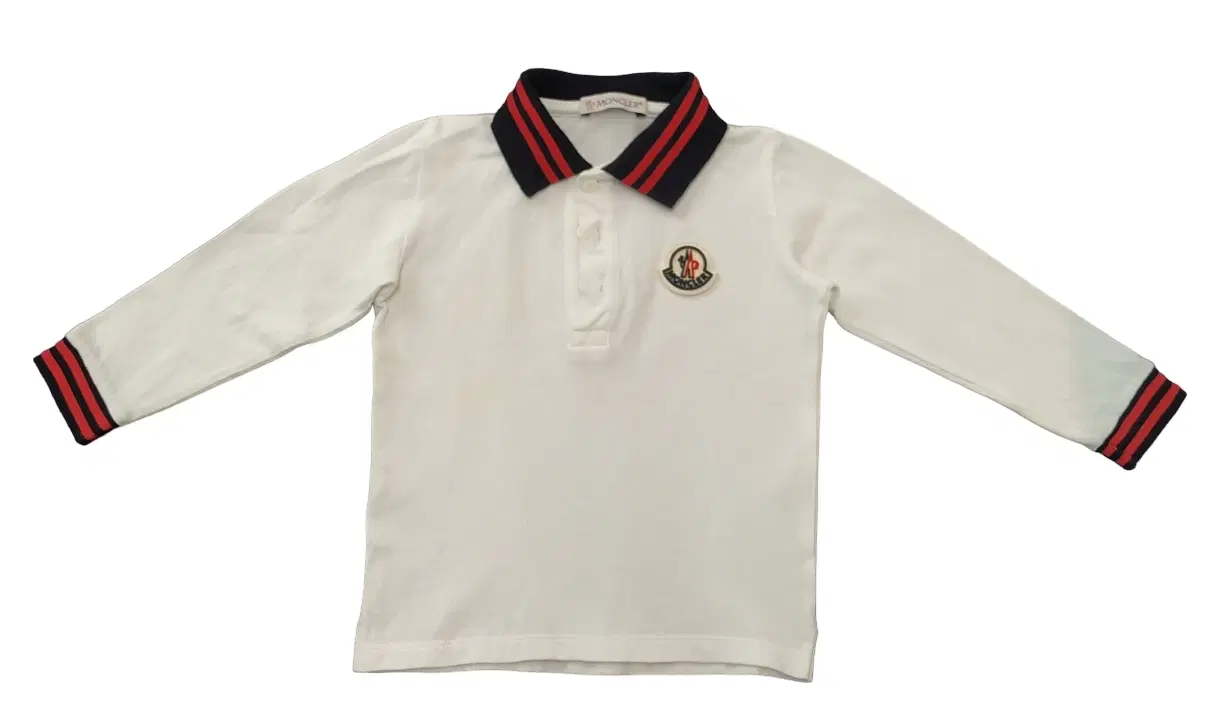 Moncler Enfant Patch Polo Shirt