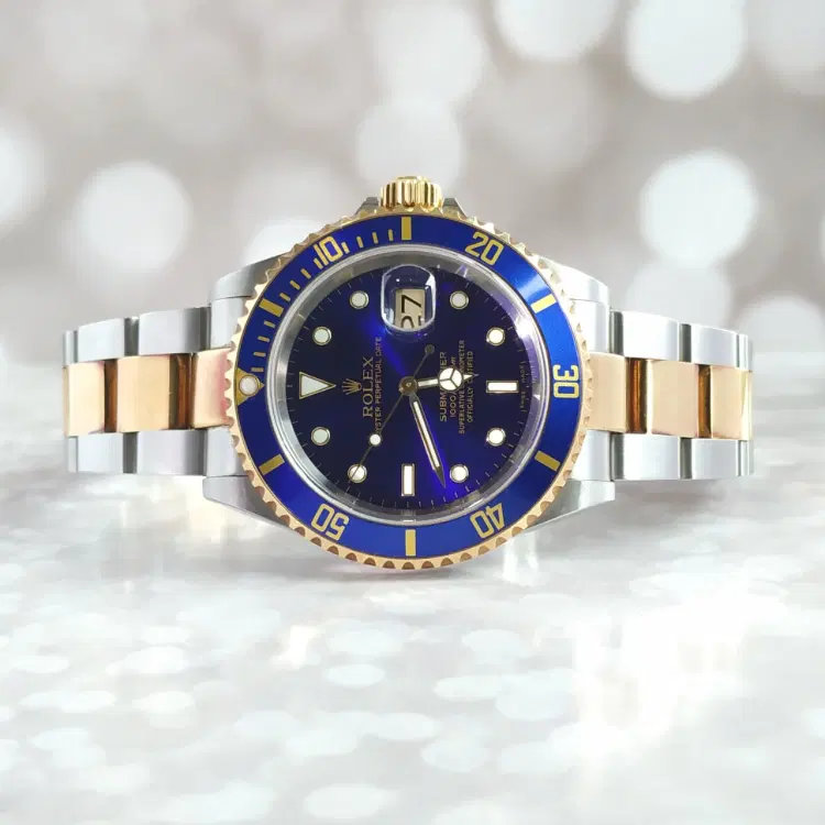 Rolex Submariner 40MM Blue Gold & Steel-Hover-Image