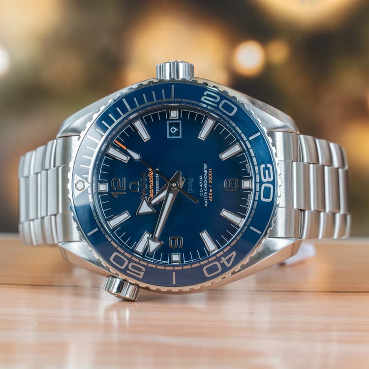 Omega Seamaster Planet Ocean 43.5 MM Blue Dial Automatic-Hover-Image