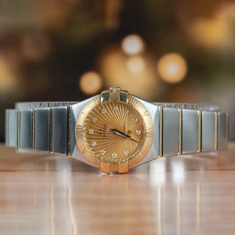Omega Constellation 24 MM Gold/Steel Quartz Watch-Hover-Image