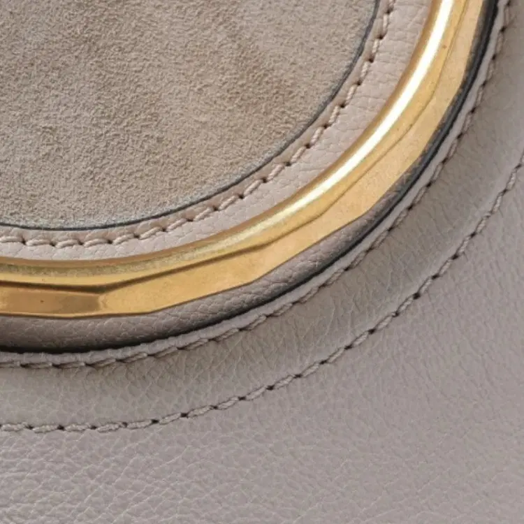 Chloe Pixie Leather and Suede Shoulder Bag-Hover-Image