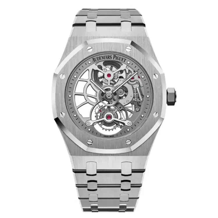 Audemars Piguet 26518ST.OO.1220ST.01 Royal Oak Tourbillon Extra-thin Openworked Watch-Hover-Image