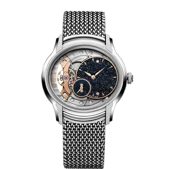 Audemars Piguet 77244BC.GG.1272BC.01 Millenary Frosted Gold Aventurine Dial
