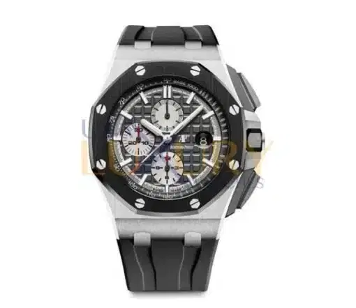 Audemars Piguet 26400IO.OO.A004CA.01 Royal Oak Offshore Chronograph Slate Index Titanium Rubber 44mm-Hover-Image