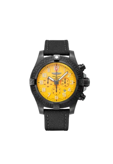 Breitling XB0170E41I1W1 Avenger Hurricane 12H Exclusive Ultralight Polymer Breitlight 50mm Yellow Dial-Hover-Image