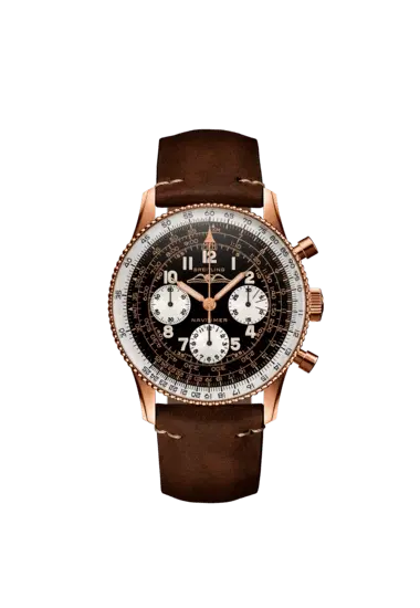 Breitling RB0910371B1X1 Navitimer 1959 Edition 18K Rose Gold Black Dial 41mm Watch