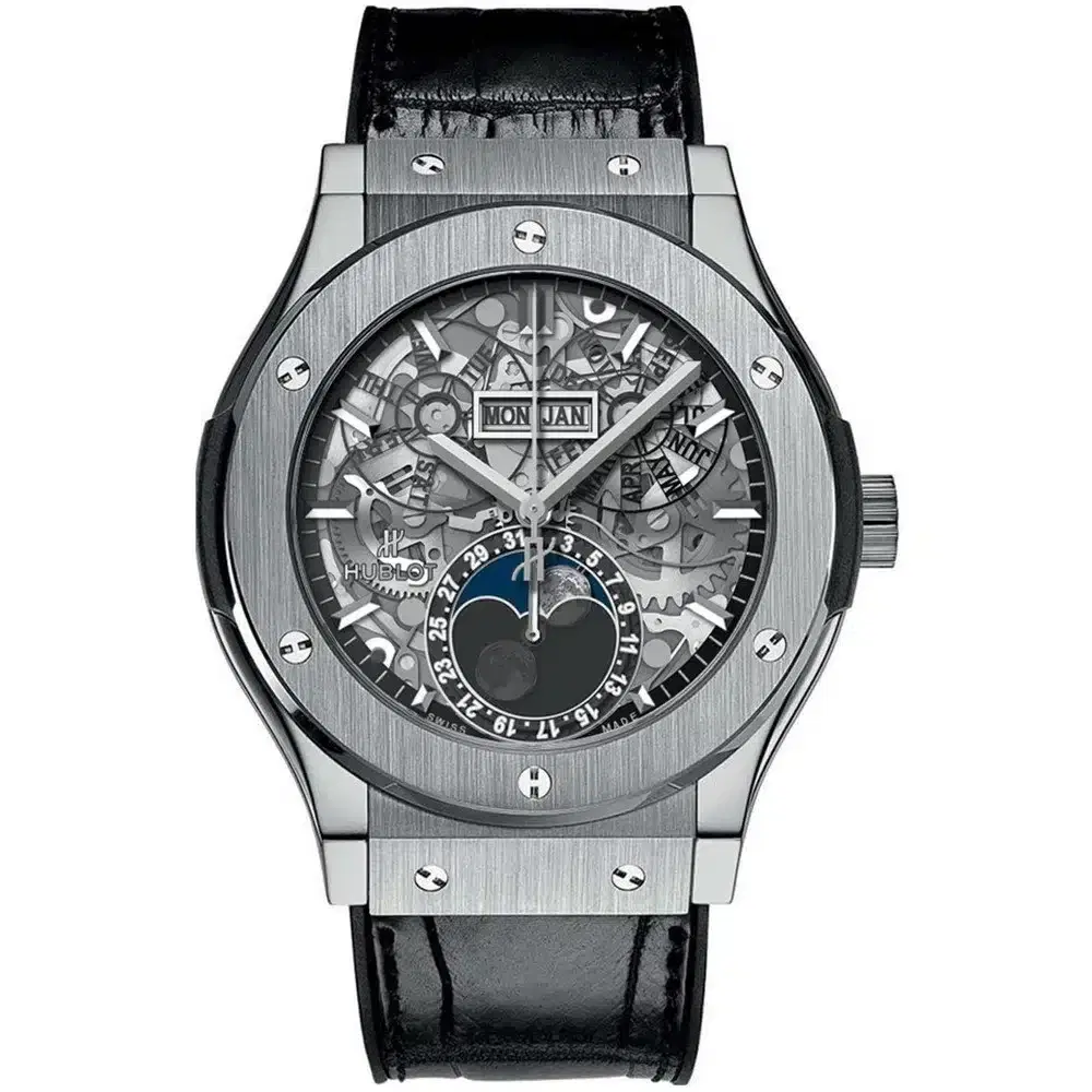 Hublot 517.nx.0170.lr Classic Fusion Aerofusion Moonphase 45mm Mens Watch