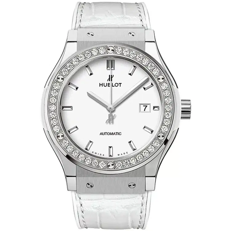 Hublot 542.ne.2010.lr.1204 Classic Fusion Automatic 42mm Ladies Watch-Hover-Image