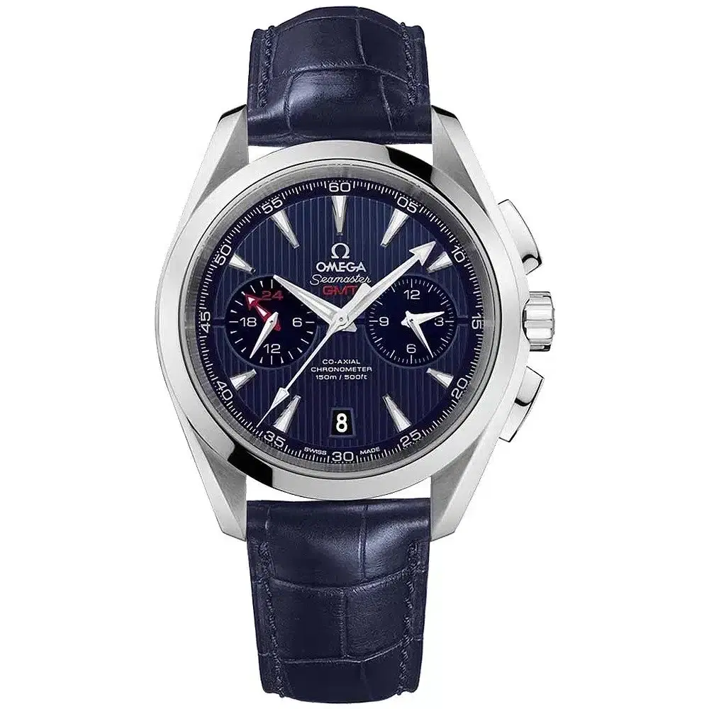 Omega 231.13.43.52.03.001 Aqua Terra 150m Co-Axial GMT Chronograph...