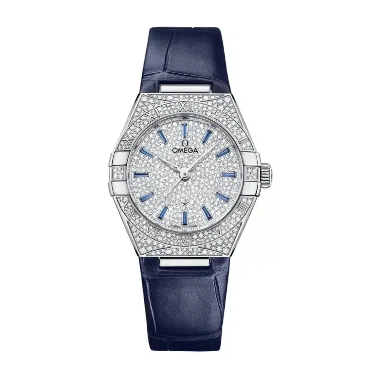 Omega 131.58.29.20.99.003 Constellation Co-Axial Diamonds Dial-Hover-Image