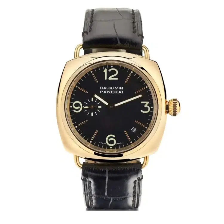 Panerai Radiomir PAM00103 Black Dial 18 Rose Gold 40mm Watch-Hover-Image