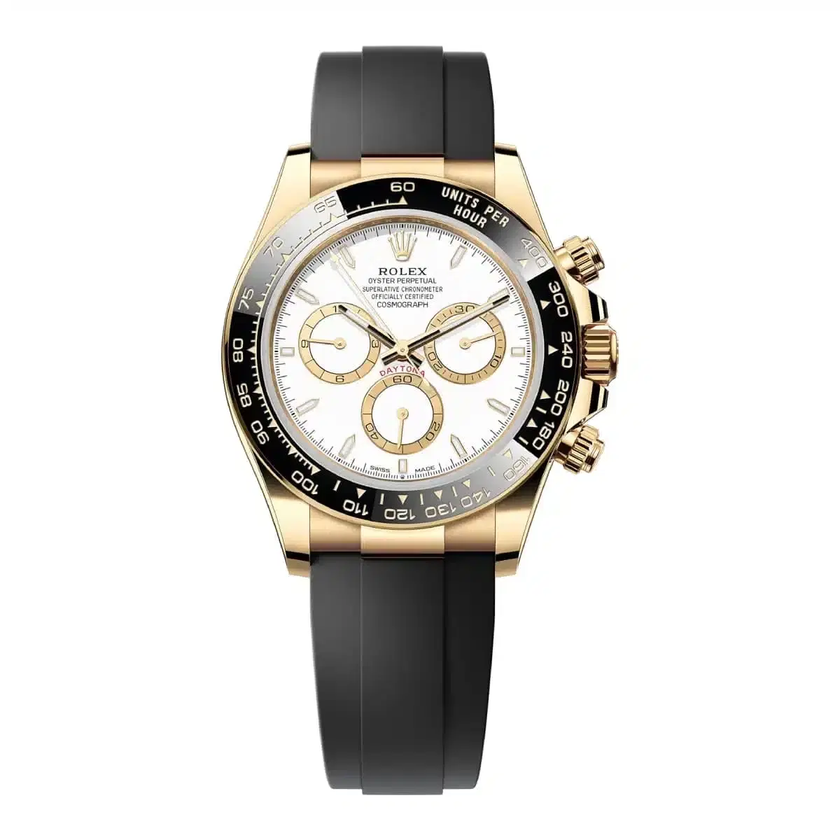 Rolex Daytona 126518ln-0002 White Dial Oysterflex Band