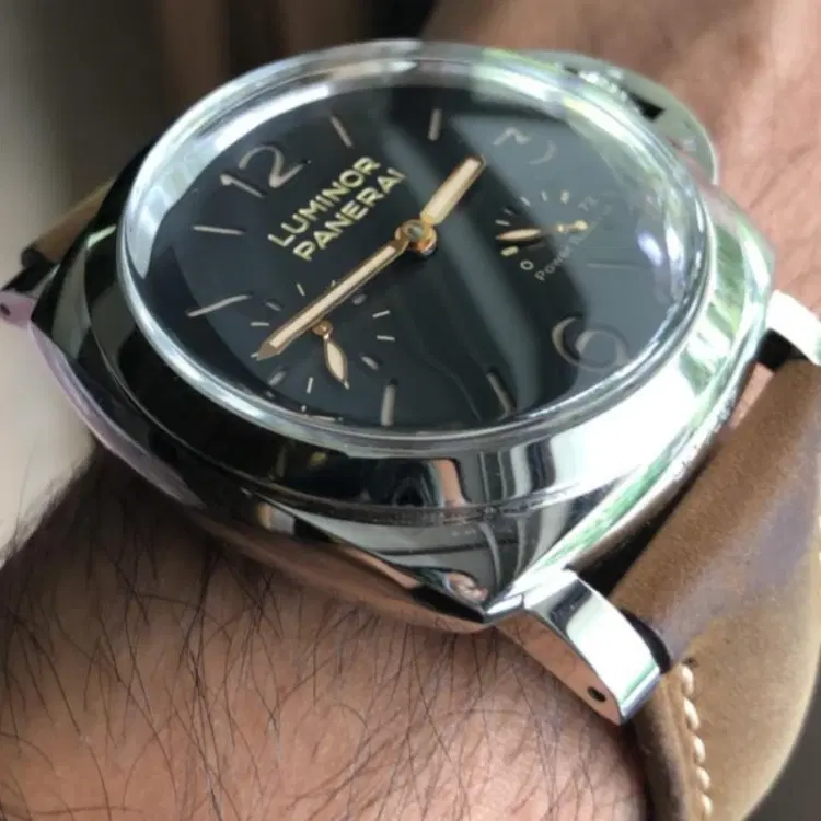 Panerai Luminor 1950 Power Reserve Leather Watch-Hover-Image