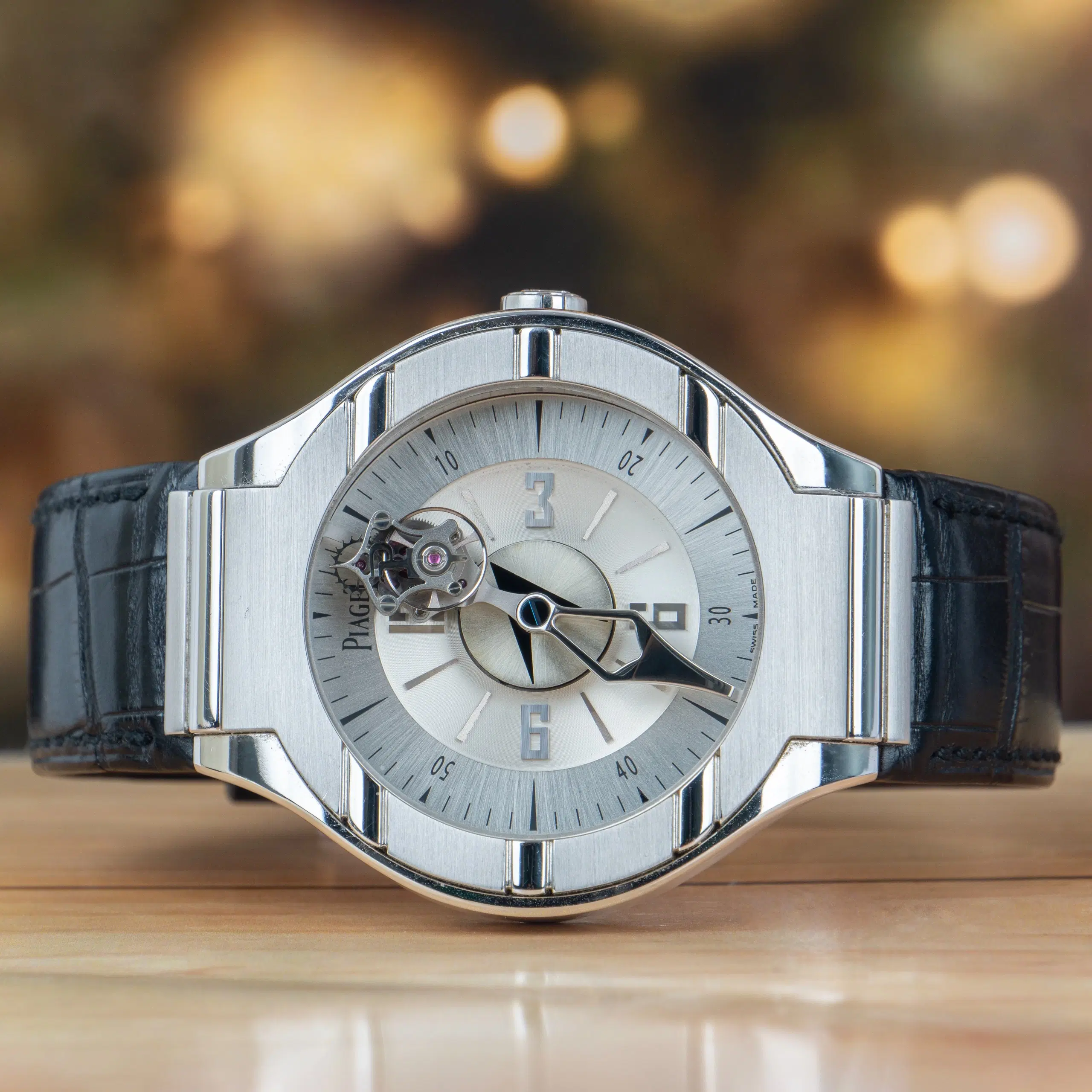 Piaget Polo White gold suspended tourbillon