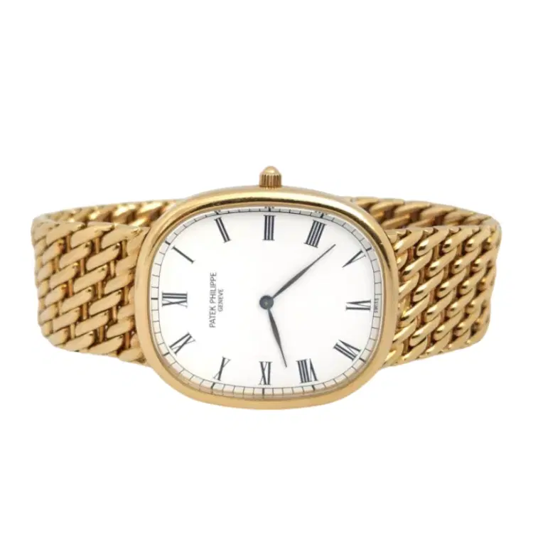 Patek Philippe Ellipse Yellow Gold White Dial-Hover-Image