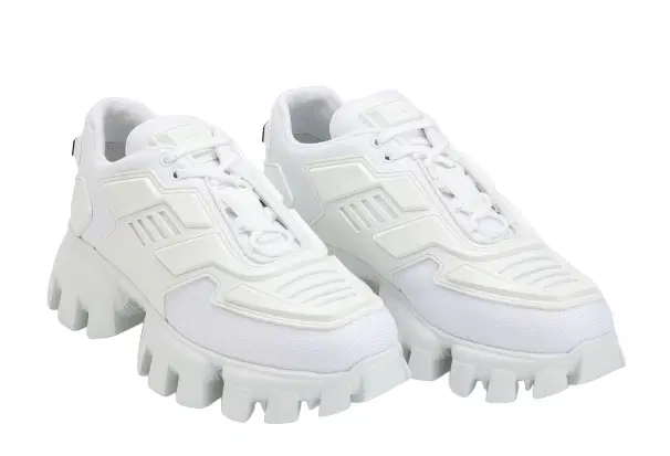 Prada White Prada Cloudbust Thunder Sneakers-Hover-Image