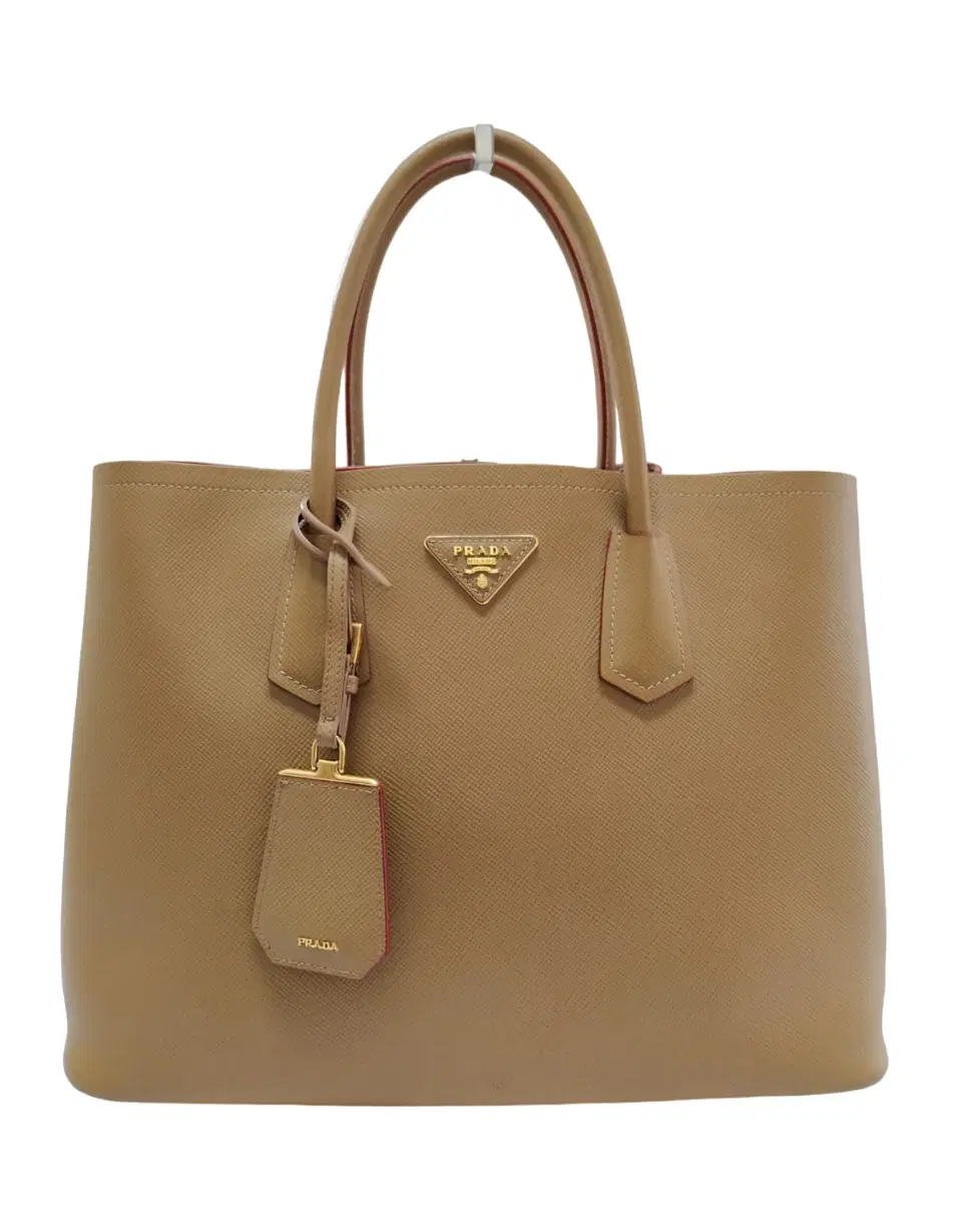 Prada Saffiano Cuir Double Medium Tote