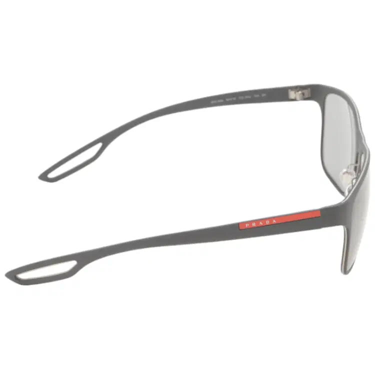 Prada Sunglasses Grey Rubber frame and Dark Grey lens-Hover-Image