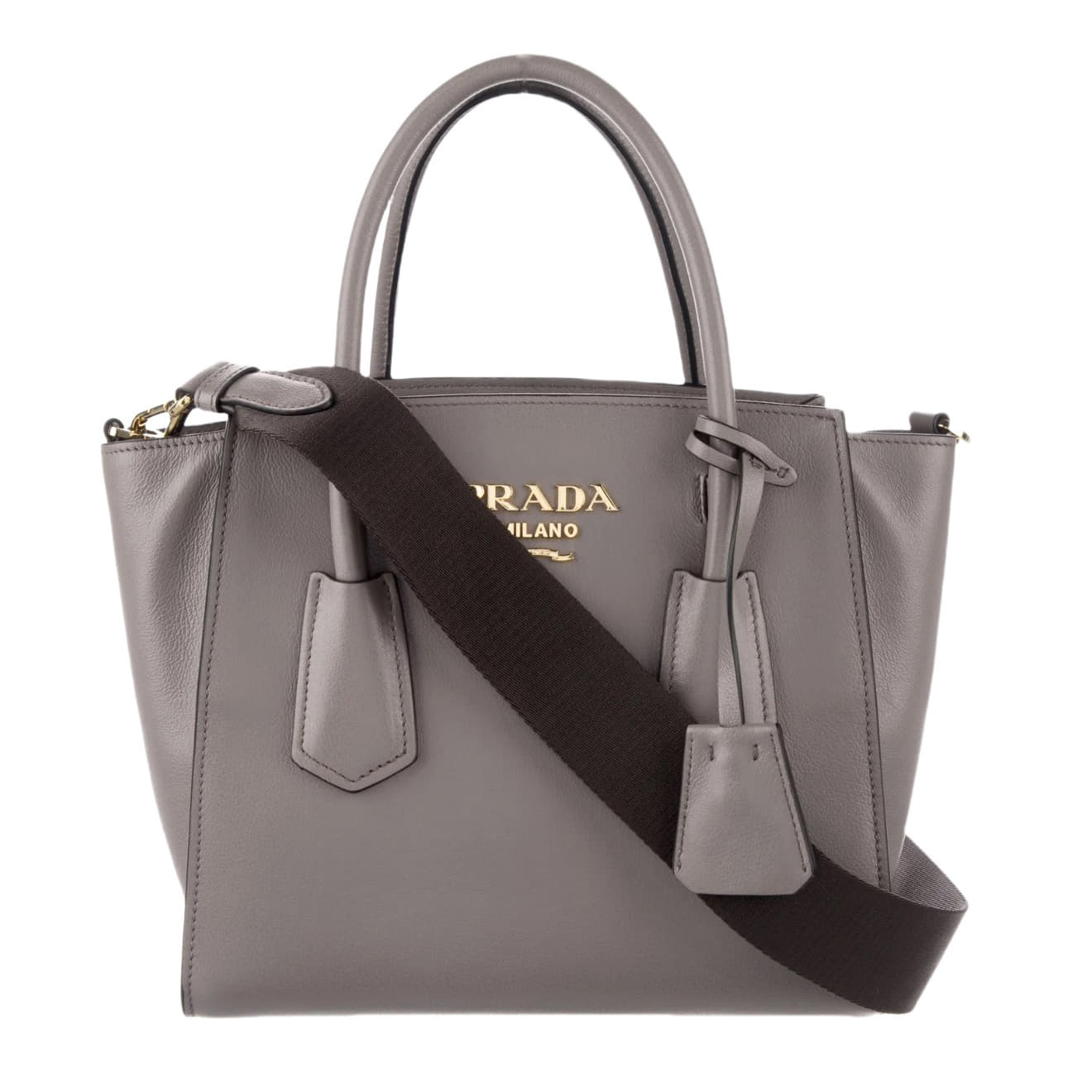 Prada Vitello Daino Zip Tote Bag