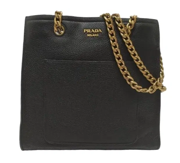 Prada Leather Chain Tote