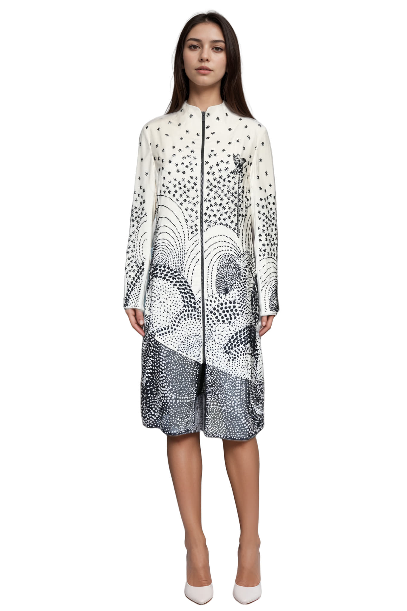 Rahul Mishra Off White Kurta