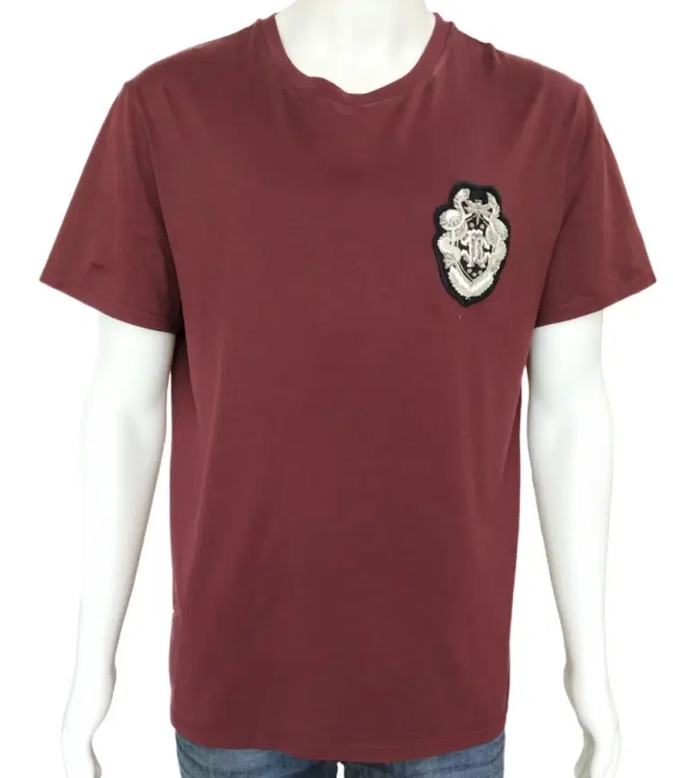 Roberto Cavalli HNR600 JD060 Maroon Tshirt-Hover-Image