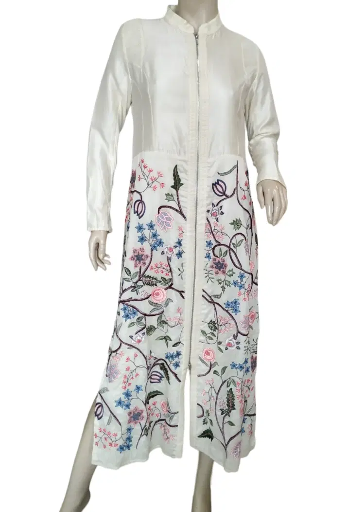 Rahul Mishra White Dress-Hover-Image
