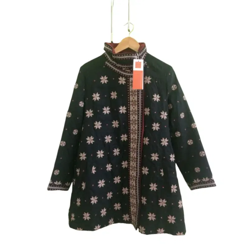 Ritu Kumar Cross Stitch Rug Black Coat