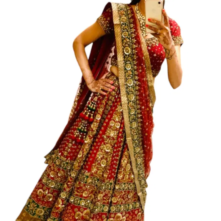 Ritu Kumar Wedding Lehanga-Hover-Image