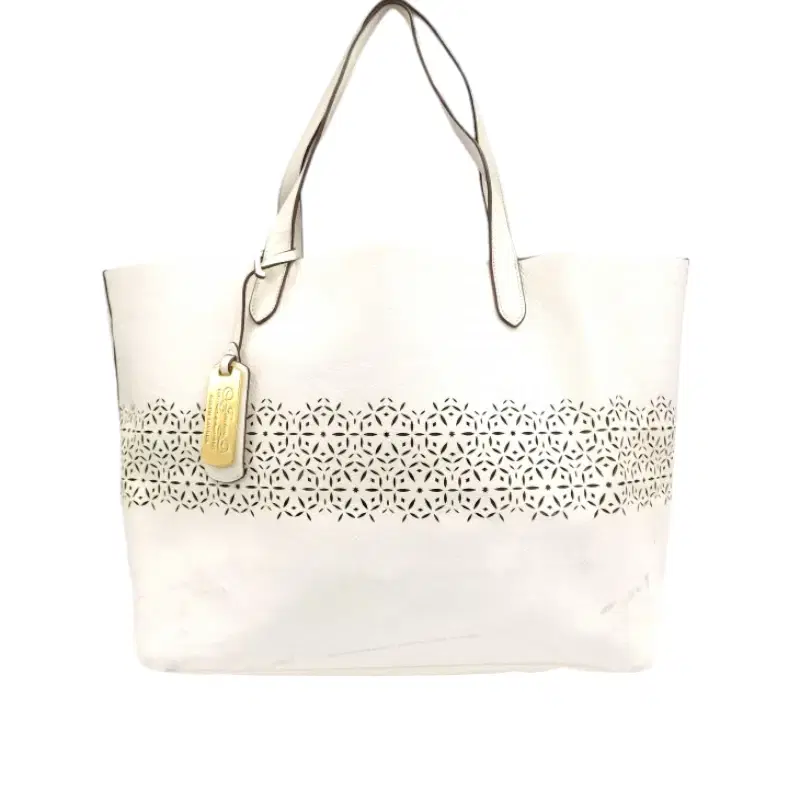 Ralph Lauren Chantilly Classic Lawn Leather Tote